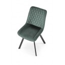 Стул HALMAR K520 темно-зеленый/черный, поворотный